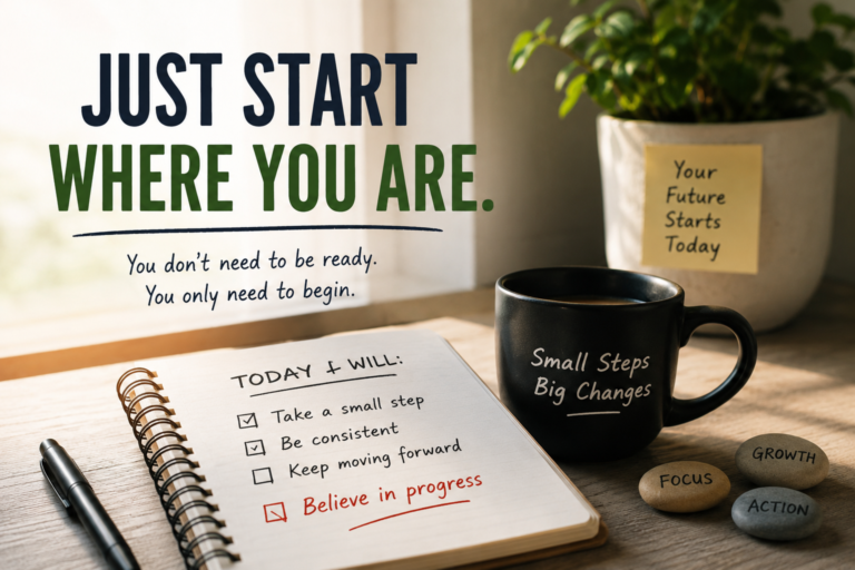 start. where you want